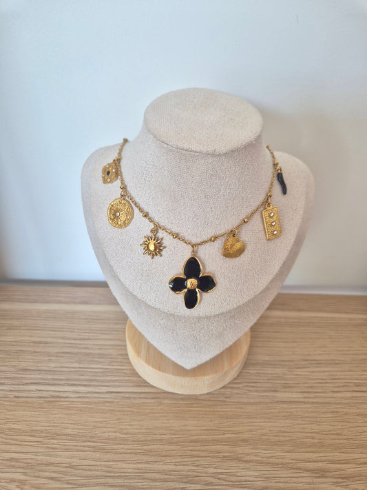 Collier breloques Olivia