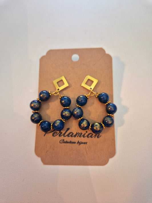Boucles d'oreilles Alya différents clous d'oreilles