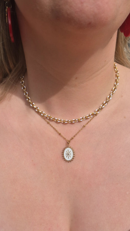Collier double rang