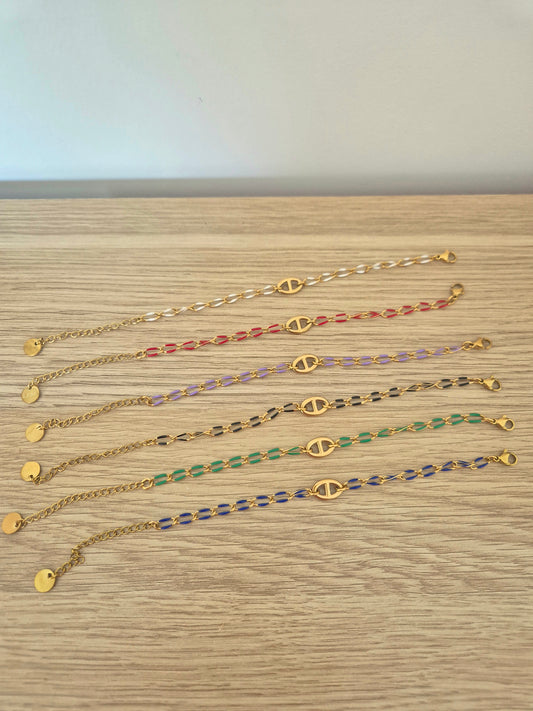 Bracelets grain de café